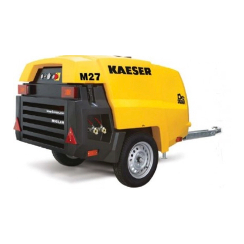 KAESER KOMPRESSOREN MOBILAIR M27 Operator's manual KAESER KOMPRESSOREN MOBILAIR M27 Operator's manual