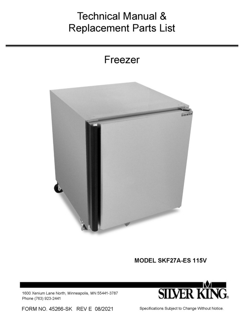 Silver King SKF27A-ES Technical manual & replacement parts list