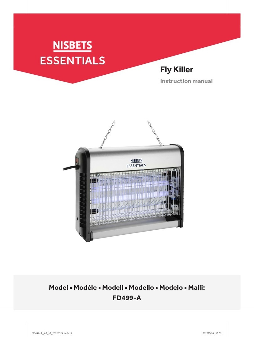 NISBETS ESSENTIALS FD499-A instruction manual