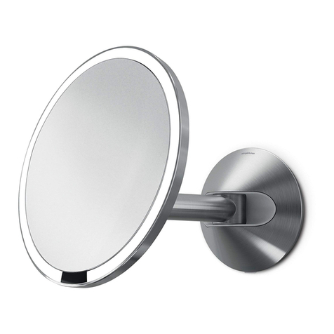 simplehuman Sensor mirror ST3003 manual