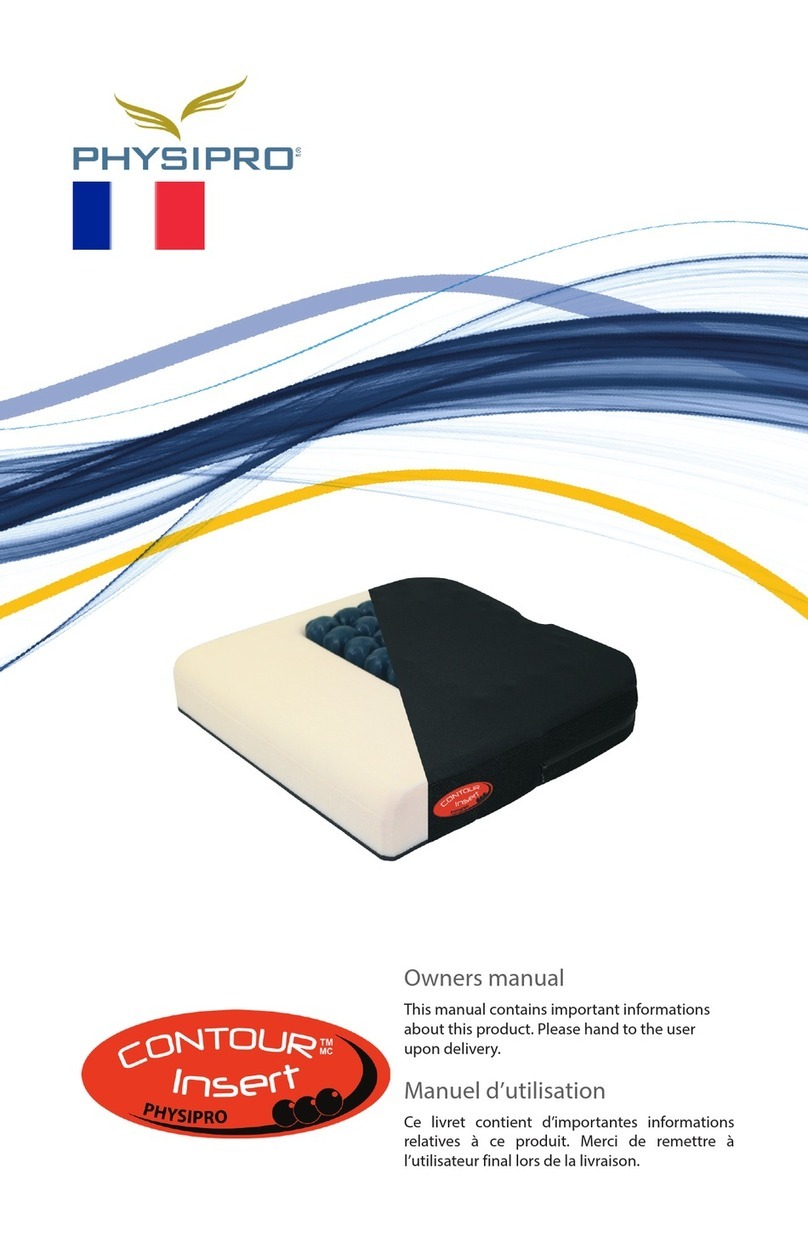 Physipro Contour Insert owner's manual