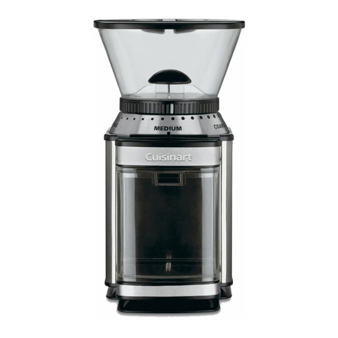Cuisinart Supreme Grind DBM-8C User manual