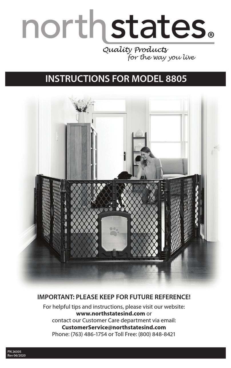 NORTH STATES 8805 instructions