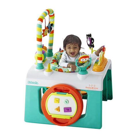 Kolcraft 1-2-3 Ready-to-Grow Assembly and use instructions Kolcraft 1-2-3 Ready-to-Grow Assembly and use instructions