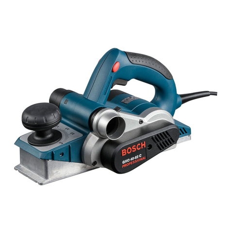 Bosch GHO 40-82 C Professional User manual
