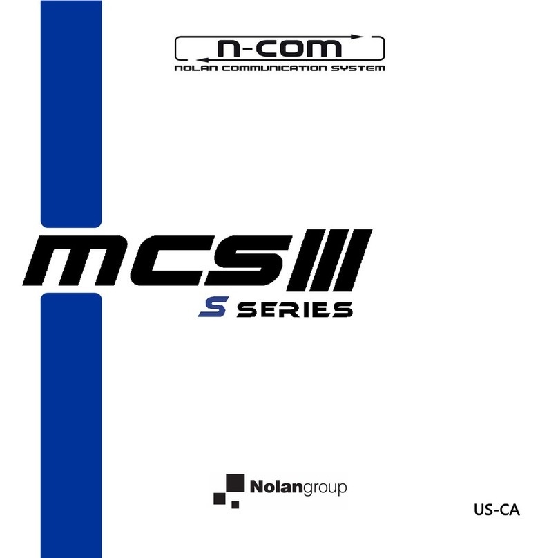 Nolan N-Com S Series Safety and instructions for use
