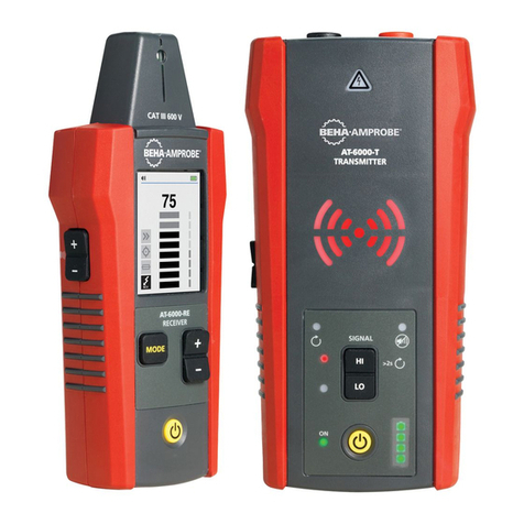 Beha-Amprobe AT-6000-EUR Series user manual Beha-Amprobe AT-6000-EUR Series user manual