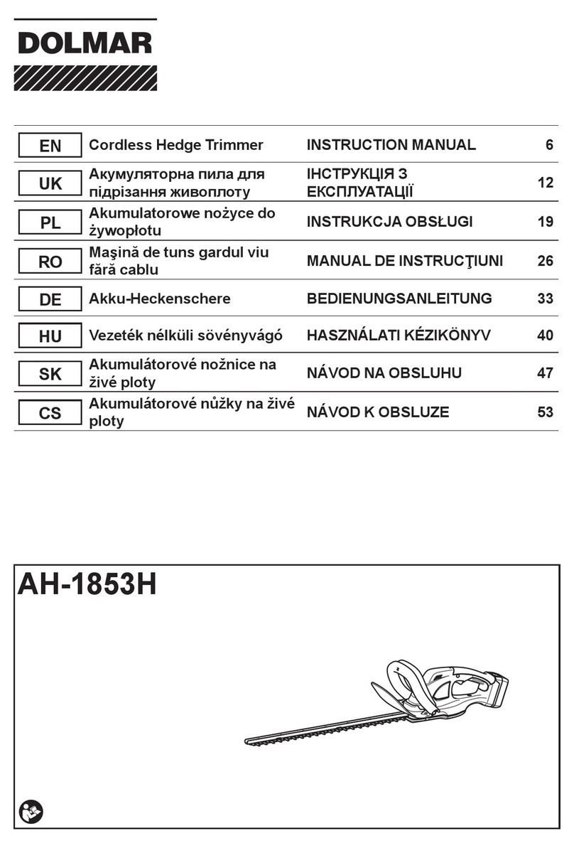 Dolmar AH-1853H instruction manual