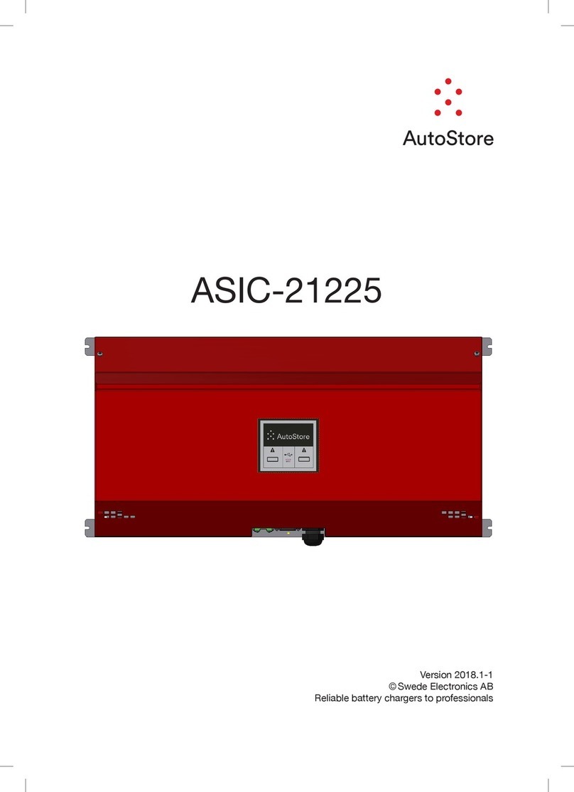 Swede Electronics AutoStore ASIC-21225 Installation and user manual