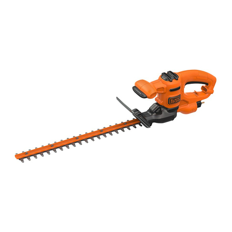 BLACK DECKER BEHT201 Original instructions