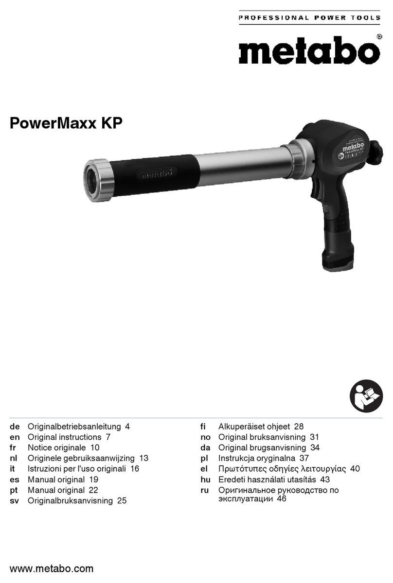 Metabo PowerMaxx KP User manual