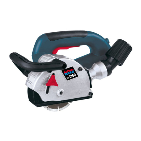 Alpha tools A-MF 1300 Original operating instructions