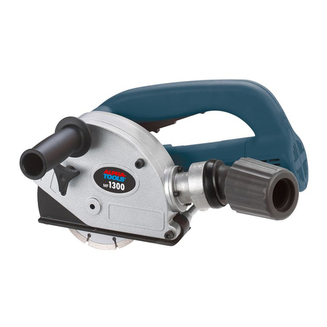 Alpha tools MF 1300 Original operating instructions
