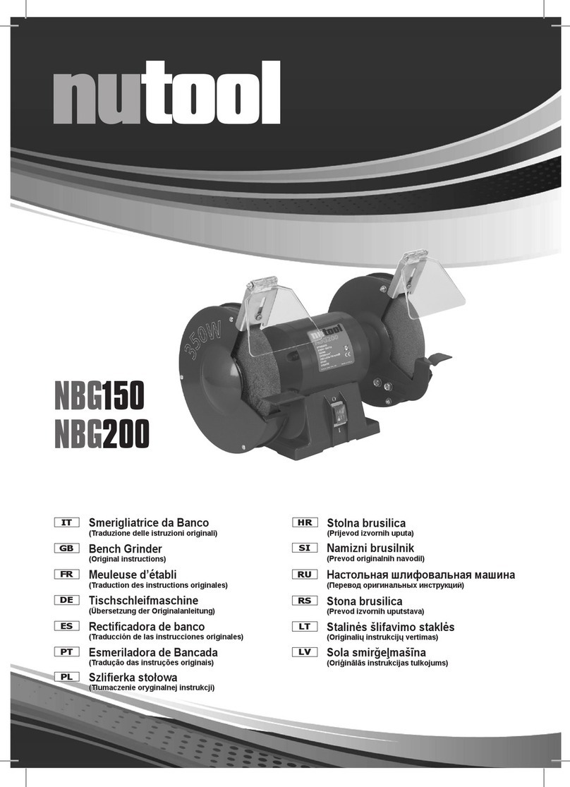 NUTOOL NBG150 User manual