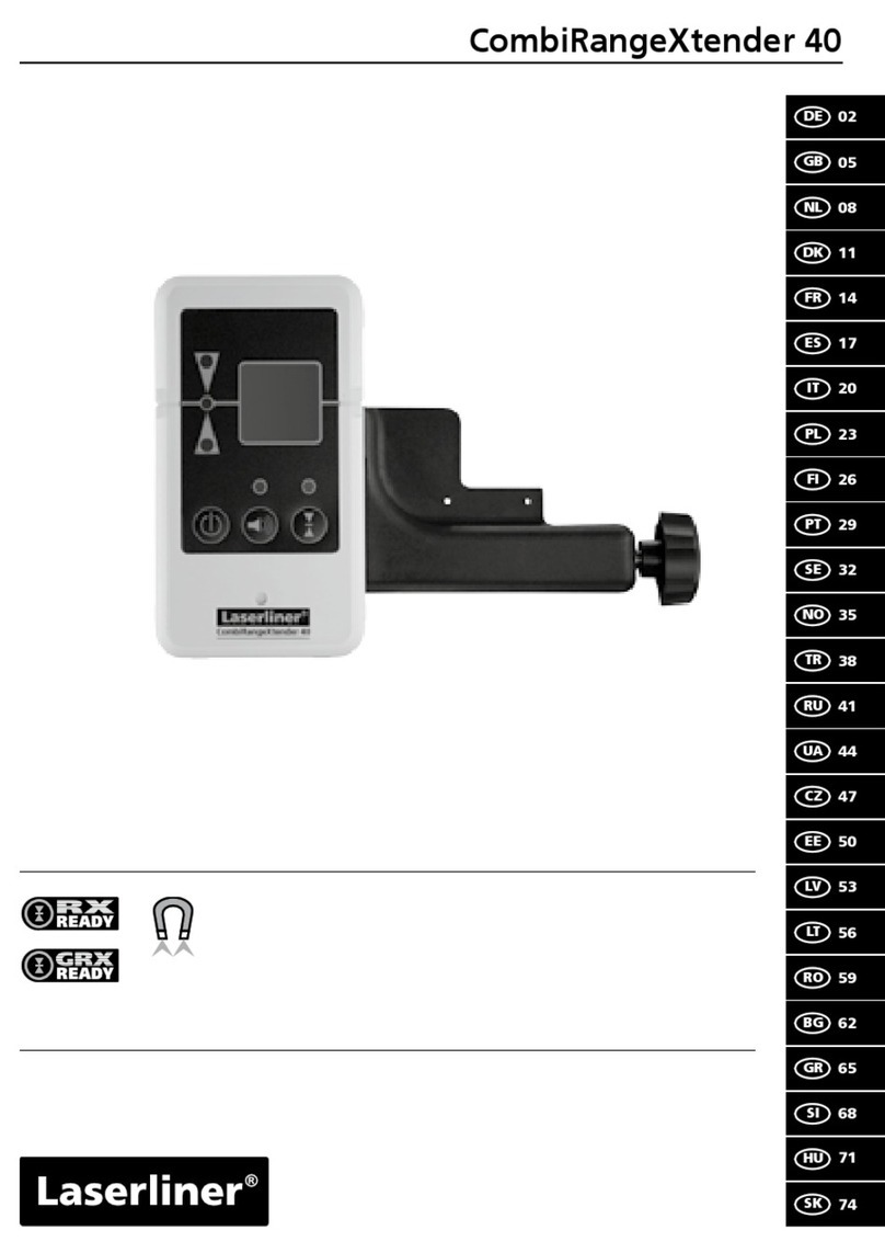 LaserLiner CombiRangeXtender 40 User manual