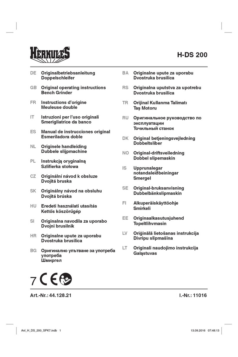 HERKULES H-DS 200 operating instructions