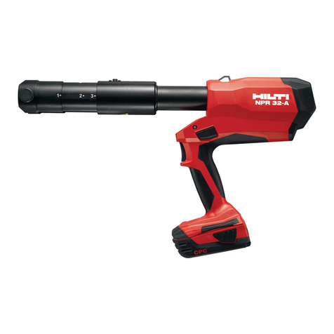 Hilti NPR 032 PE-A22 User manual