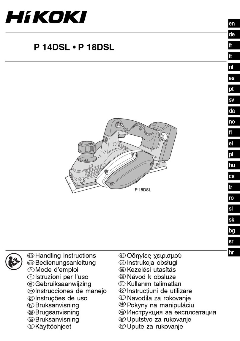 HIKOKI P14DSL User manual