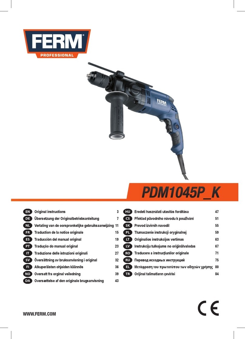 Ferm PDM1045P Original instructions