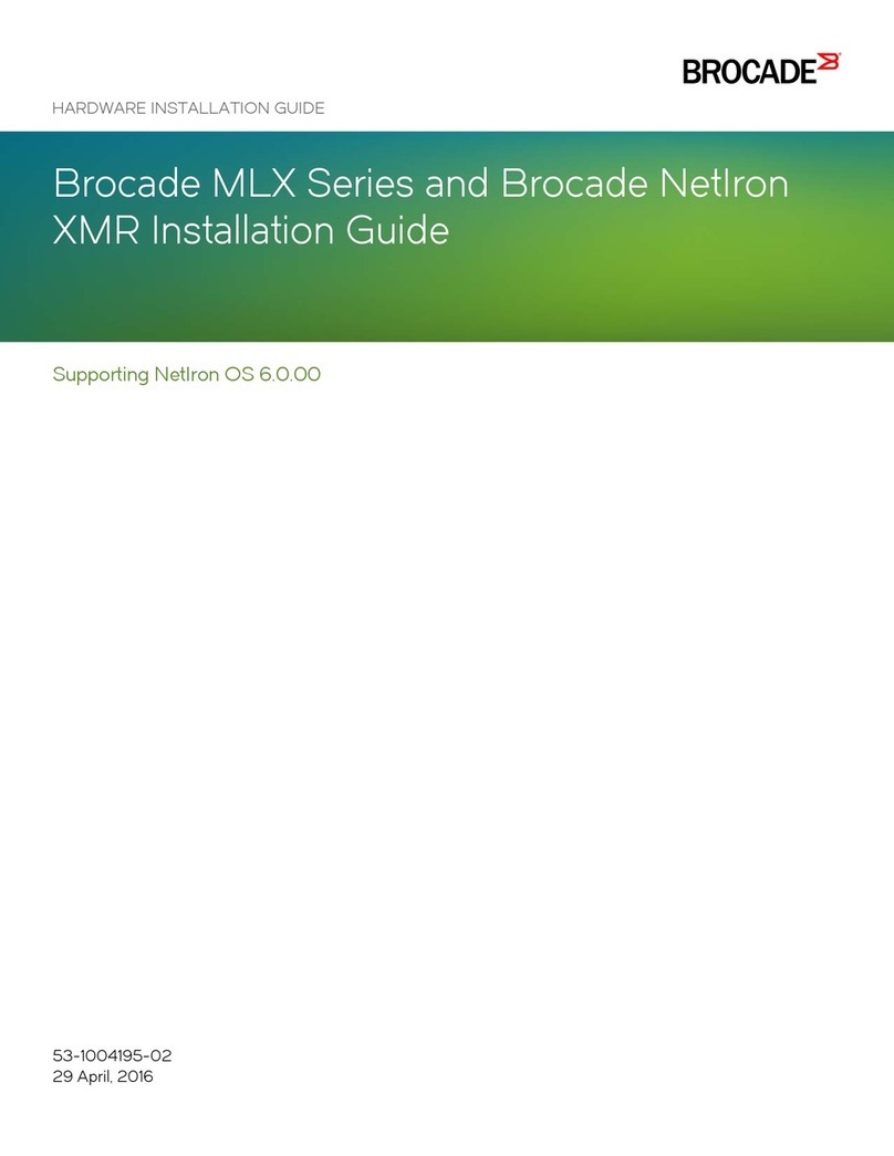 Brocade Communications Systems MLX Series installation guide Brocade Communications Systems MLX Series installation guide