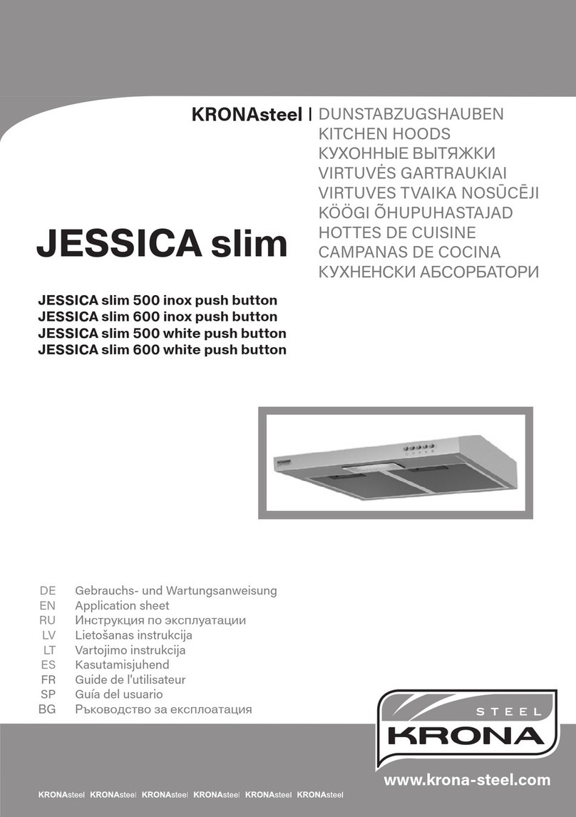 KRONAsteel JESSICA slim Series Application Sheet KRONAsteel JESSICA slim Series Application Sheet