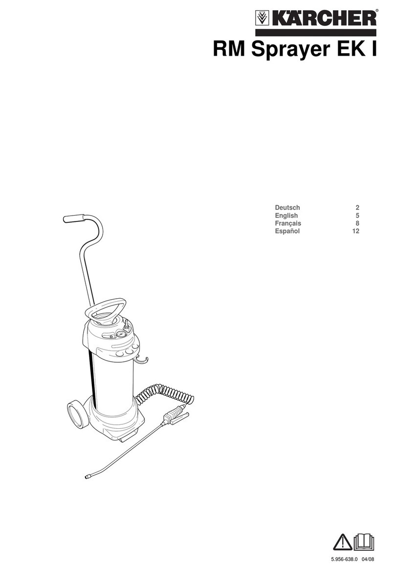 Kärcher RM Sprayer EK I operating instructions