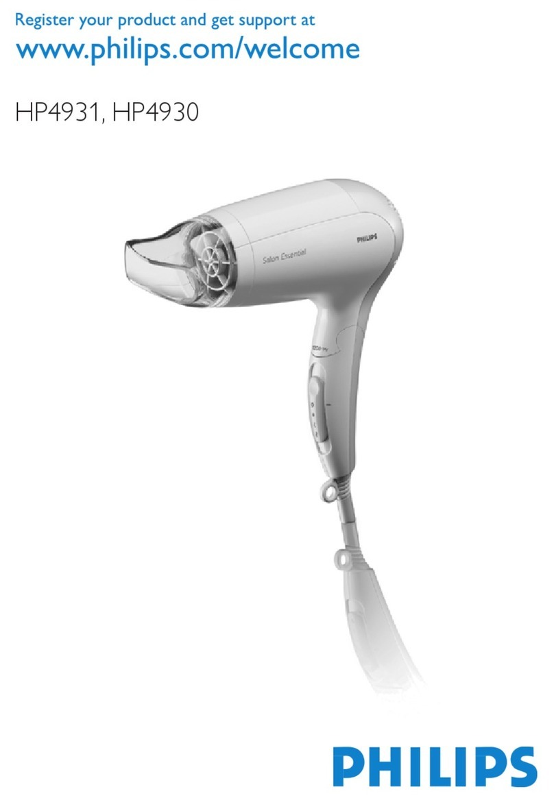 Philips HP4931 user manual