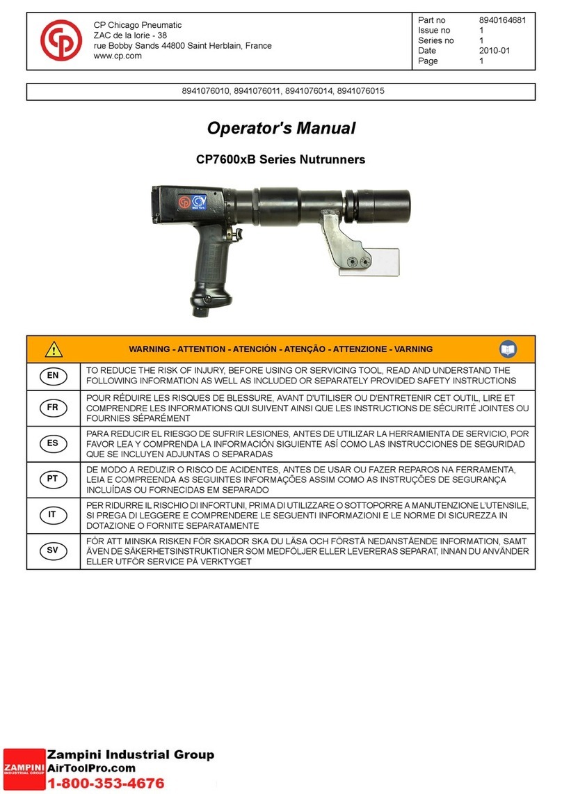 CP CP7600xB Series Operator's manual