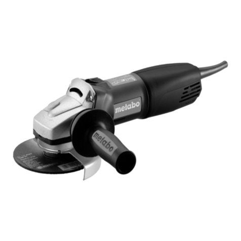 Metabo WQ 1000 User manual
