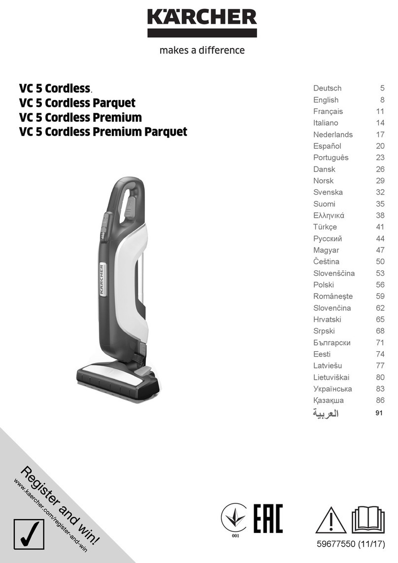 Kärcher VC 5 User manual