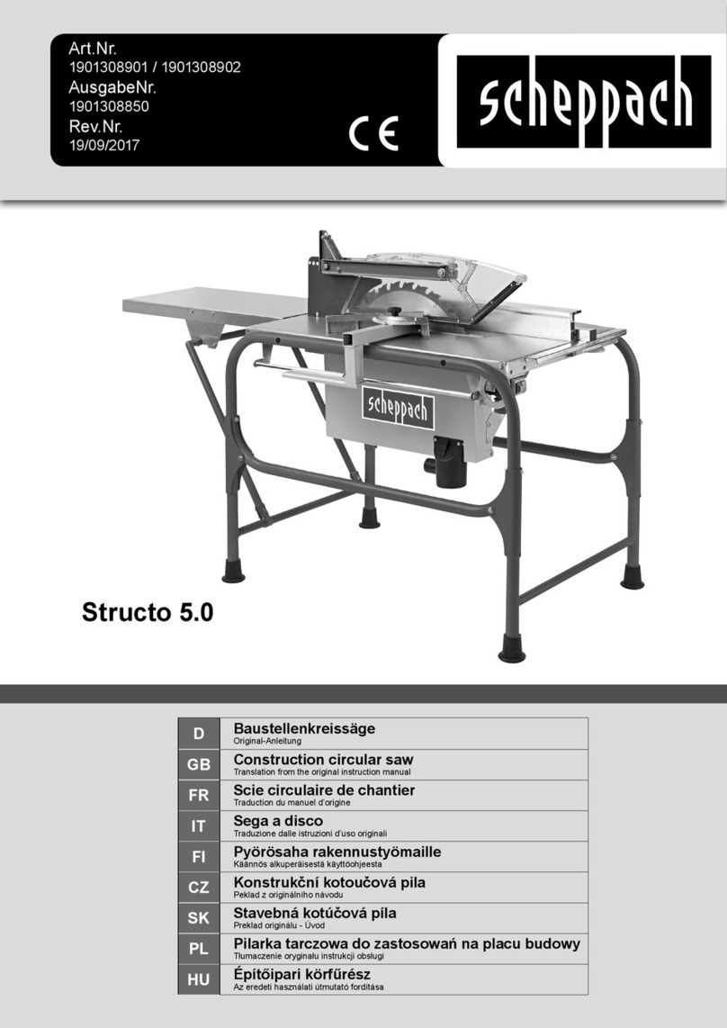 Scheppach Structo 5.0 Assembly instructions