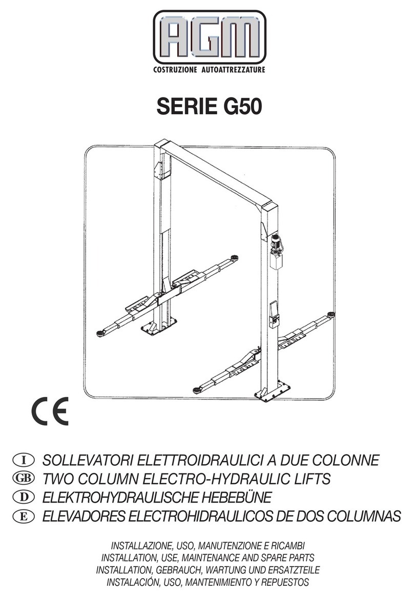 AGM G50 Series INSTALLATION, USE, MAINTENANCE AND SPARE PARTS