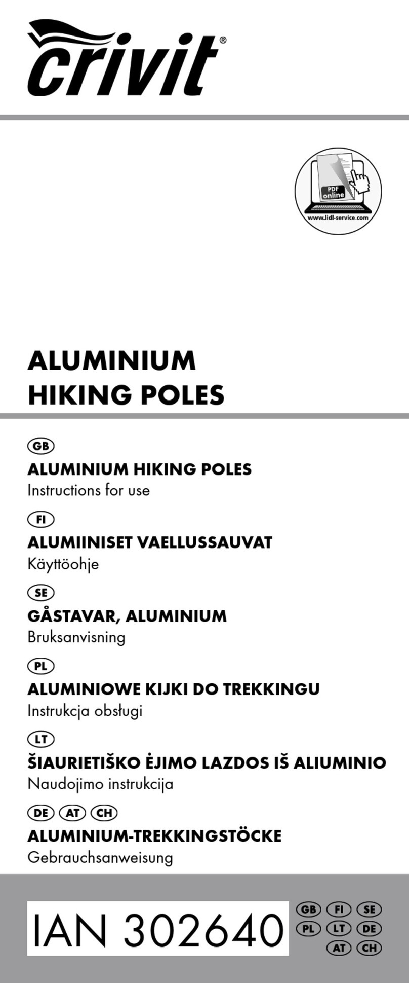 Crivit TS-5213 User manual