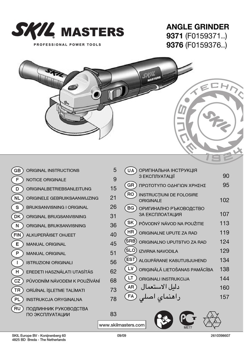 SKIL MASTERS 9371 Original instructions