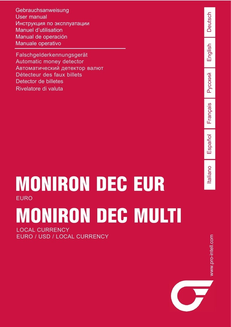 PRO Intellect Technology MONIRON DEC EUR User manual