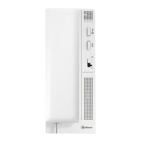 golmar T562 GB2 User manual golmar T562 GB2 User manual