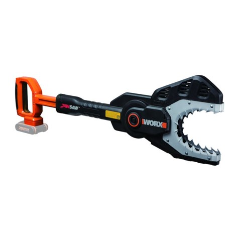 Worx Jaw Saw WG329E User manual