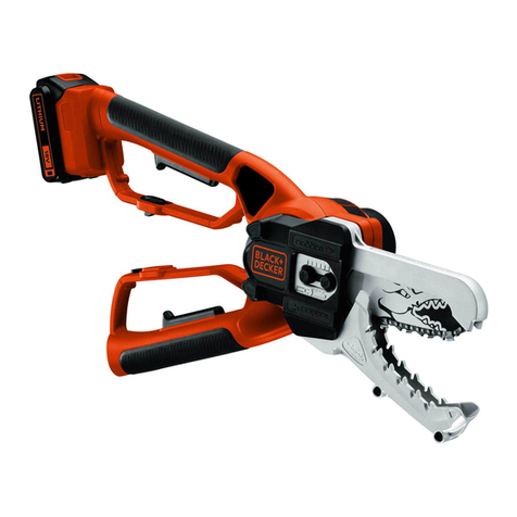 Black & Decker Alligator GKC1000 User manual