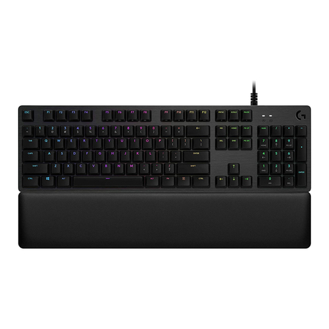 Logitech G513 User manual