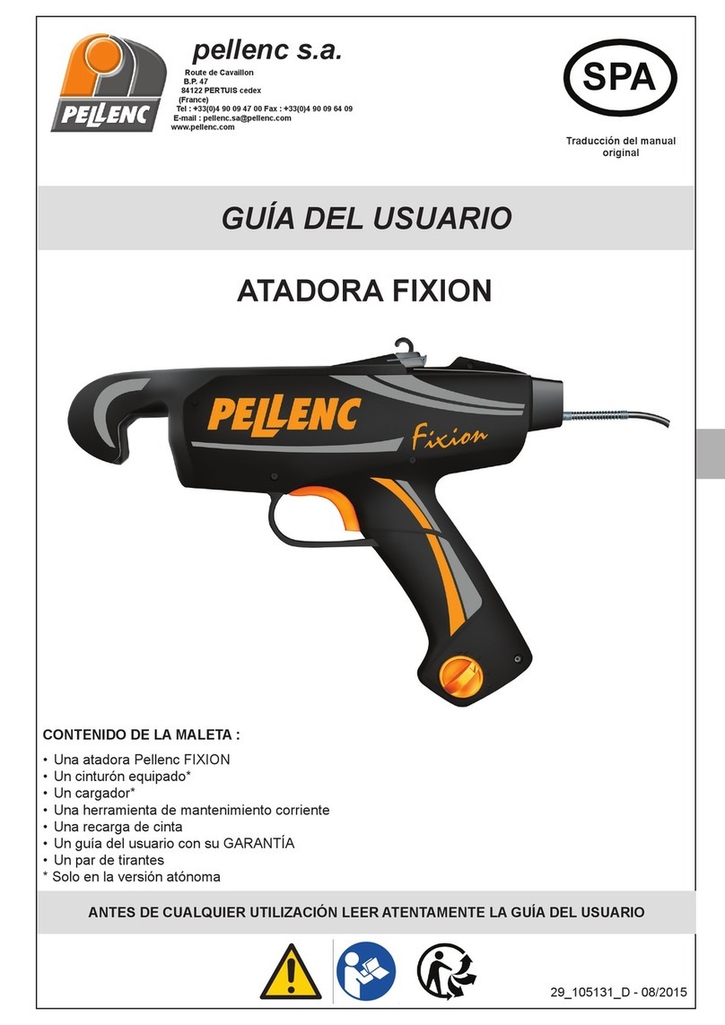 pellenc FIXION user guide
