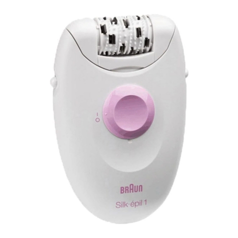 Braun Silk-epil 1 Series Quick guide