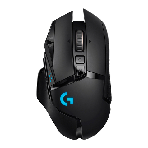 Logitech G502 Lightspeed User manual Logitech G502 Lightspeed User manual