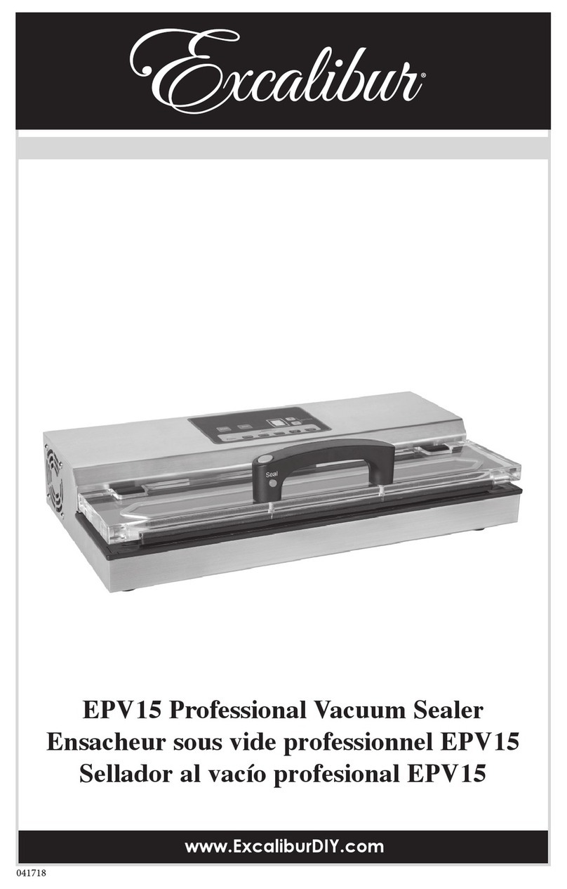 Excalibur EPV15 manual