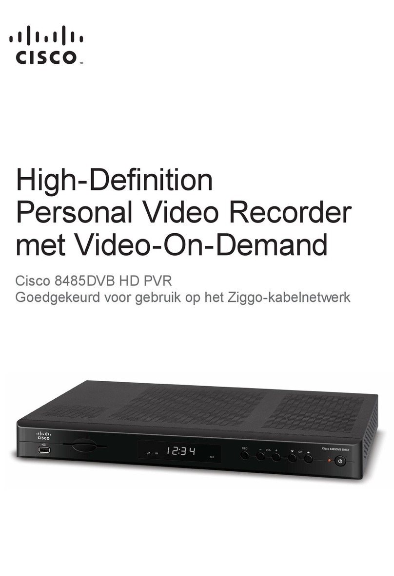 Cisco 8485DVB manual