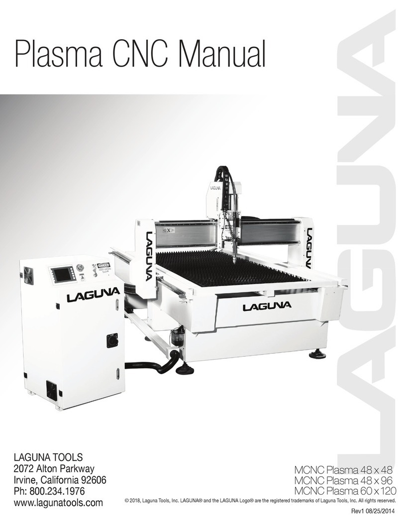 Laguna Tools MCNC Plasma 48 x 48 manual