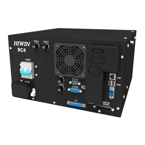 Hiwin RC4 User manual