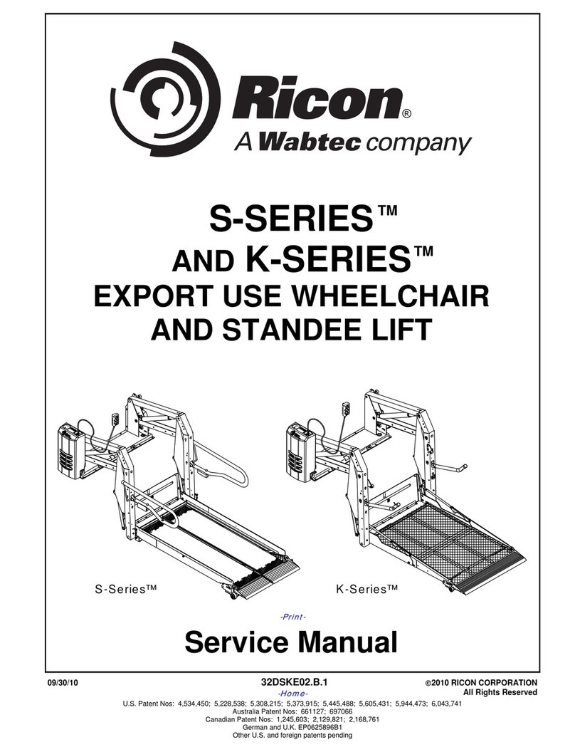 Wabtec Ricon S Series Service manual