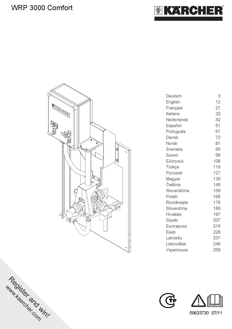 Kärcher WRP 3000 Comfort User manual