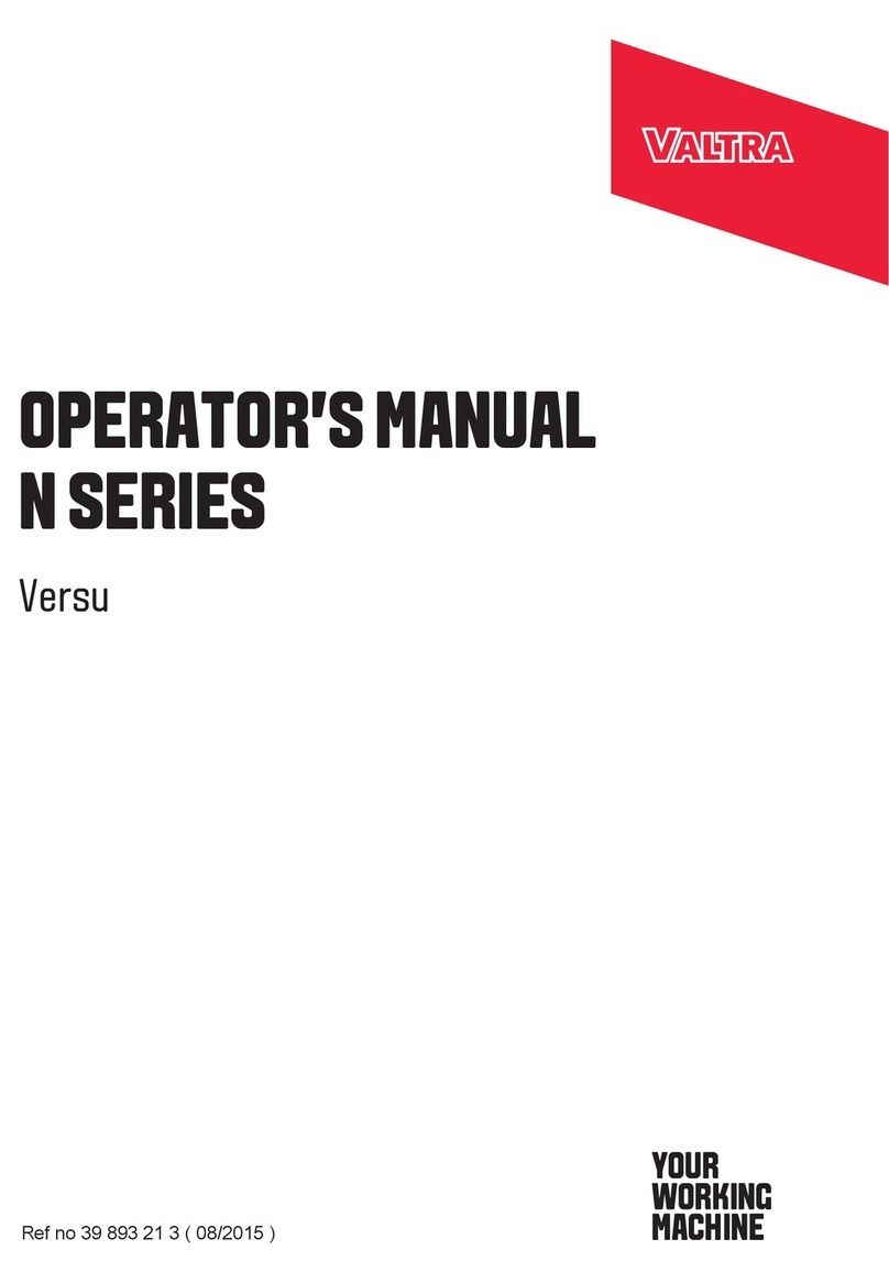 Valtra Versu N Series User manual