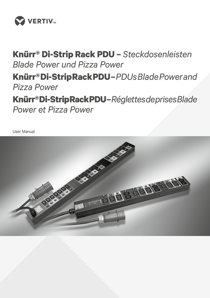 Vertiv Knurr Di-Strip Blade Power User manual